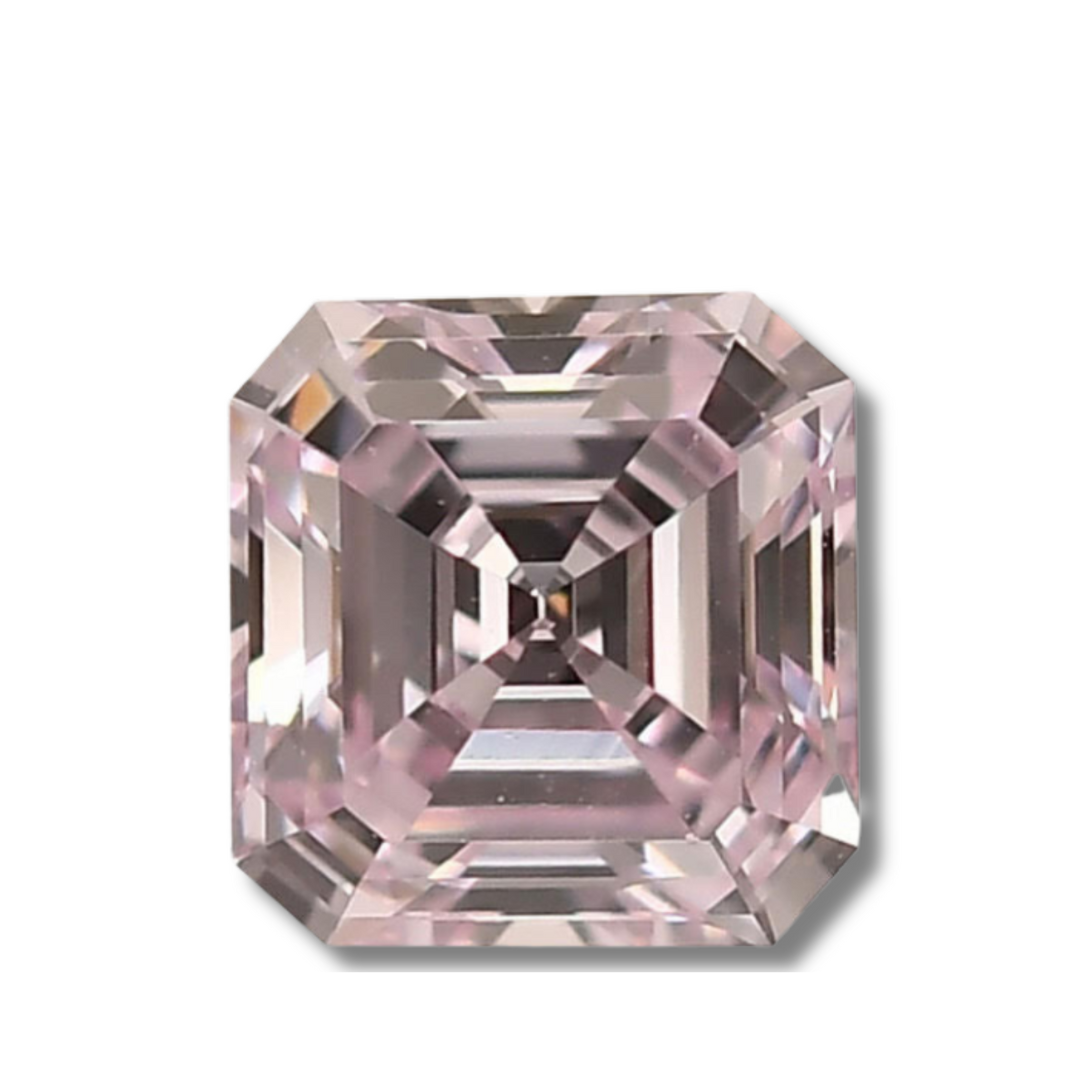 0.45 IF Fancy Purplish Pink Asscher
